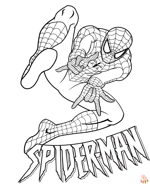 Spiderman Ausmalbilder