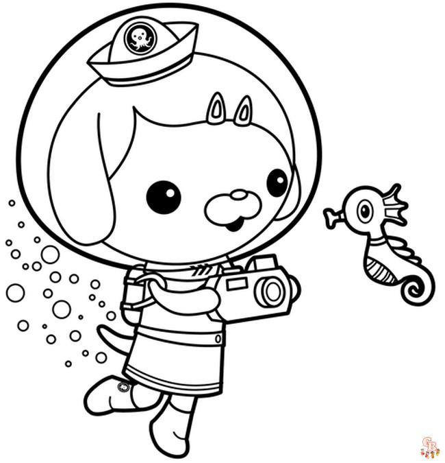 Octonauts ausmalbilder