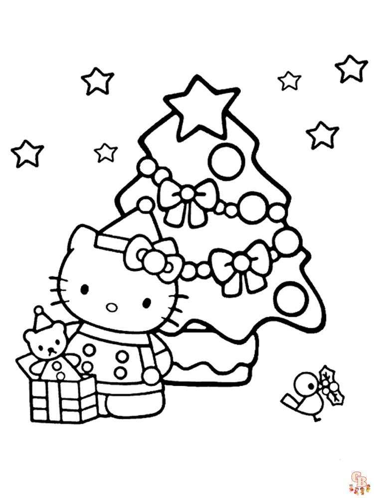 Ausmalbilder Hello Kitty 6