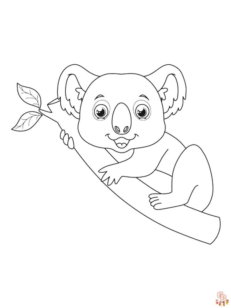 Ausmalbilder Koala 38