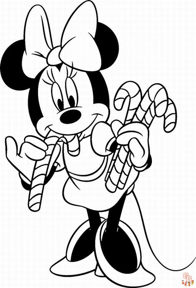 Ausmalbilder Minnie Maus24