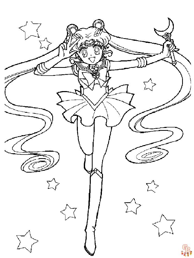 Ausmalbilder Sailor Moon 5