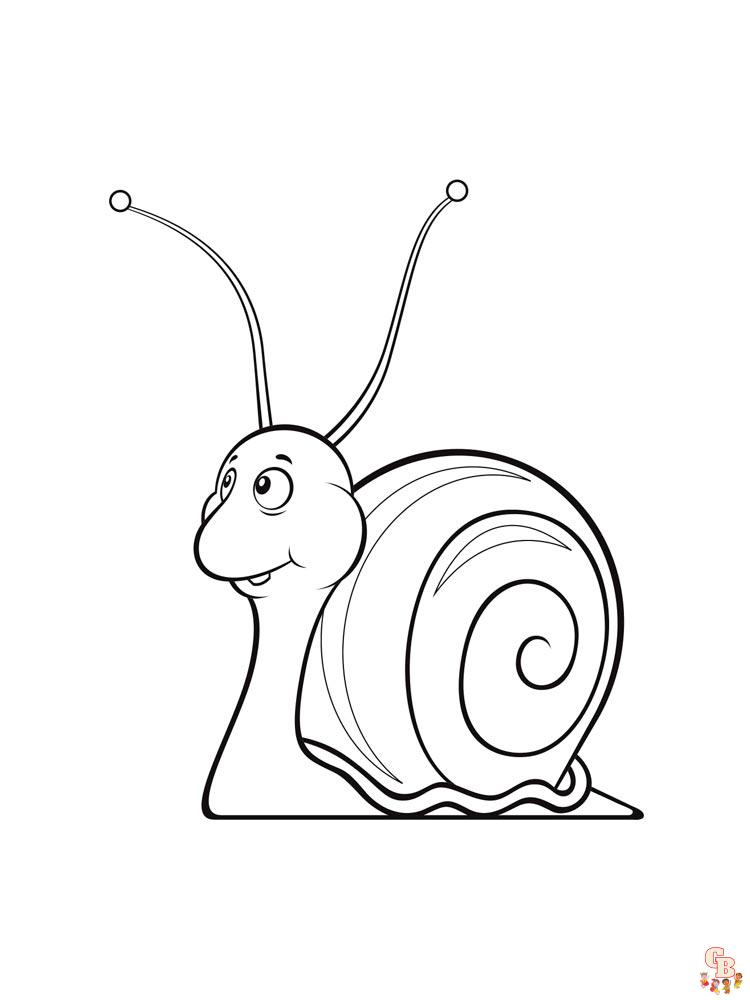 Ausmalbilder Schnecke 62