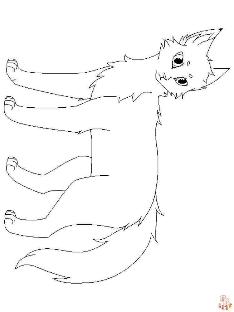 Ausmalbilder Warrior Cats 1