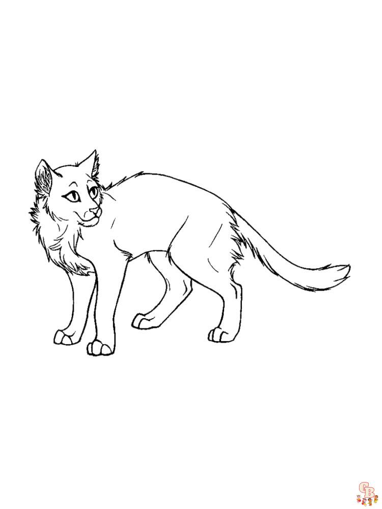 Ausmalbilder Warrior Cats 24