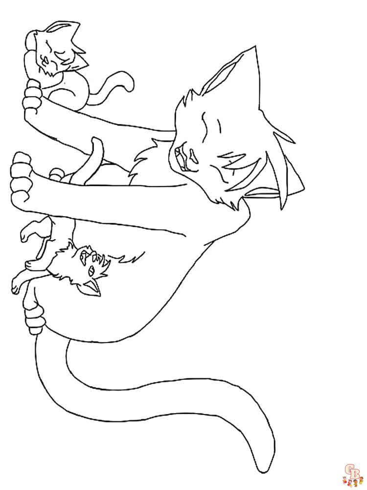 Ausmalbilder Warrior Cats 3