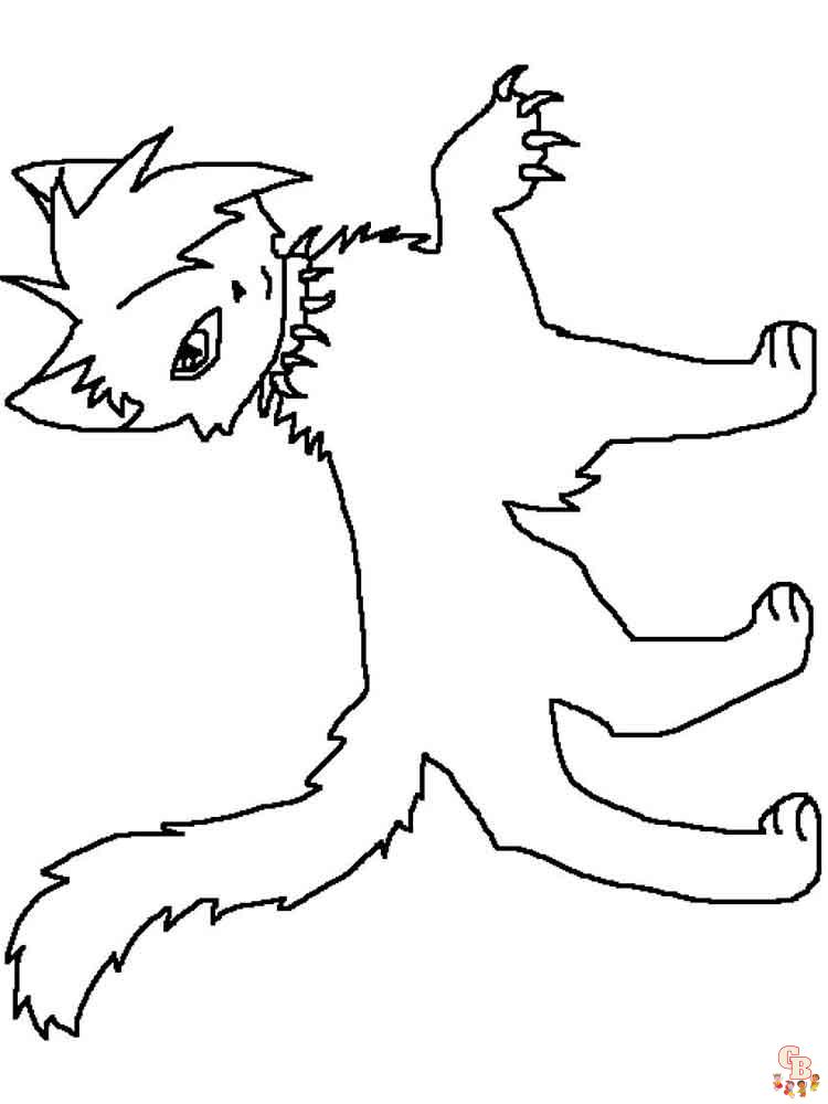 Ausmalbilder Warrior Cats 5