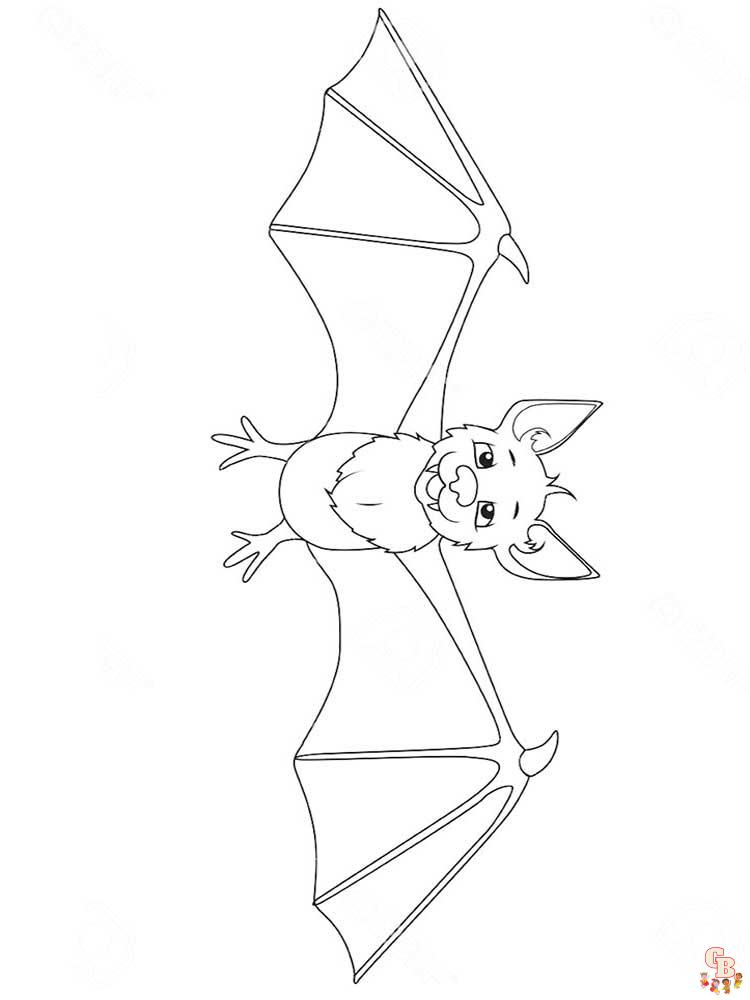 Fledermaus Ausmalbilder 3