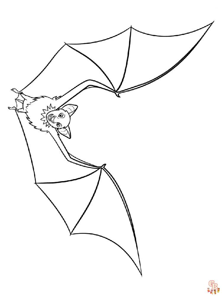 Fledermaus Ausmalbilder 5