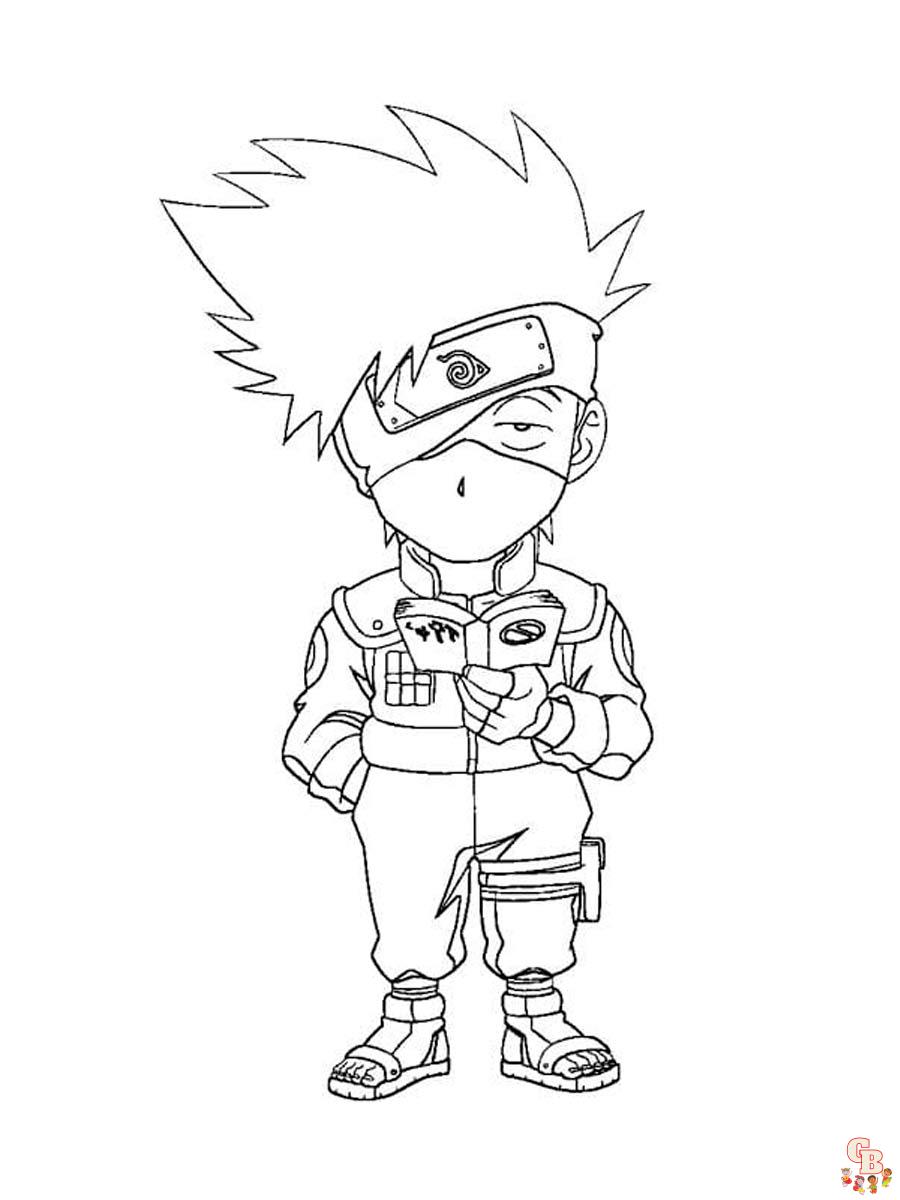 Kakashi Ausmalbilder 10