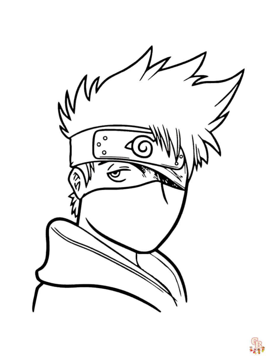 Kakashi Ausmalbilder 11