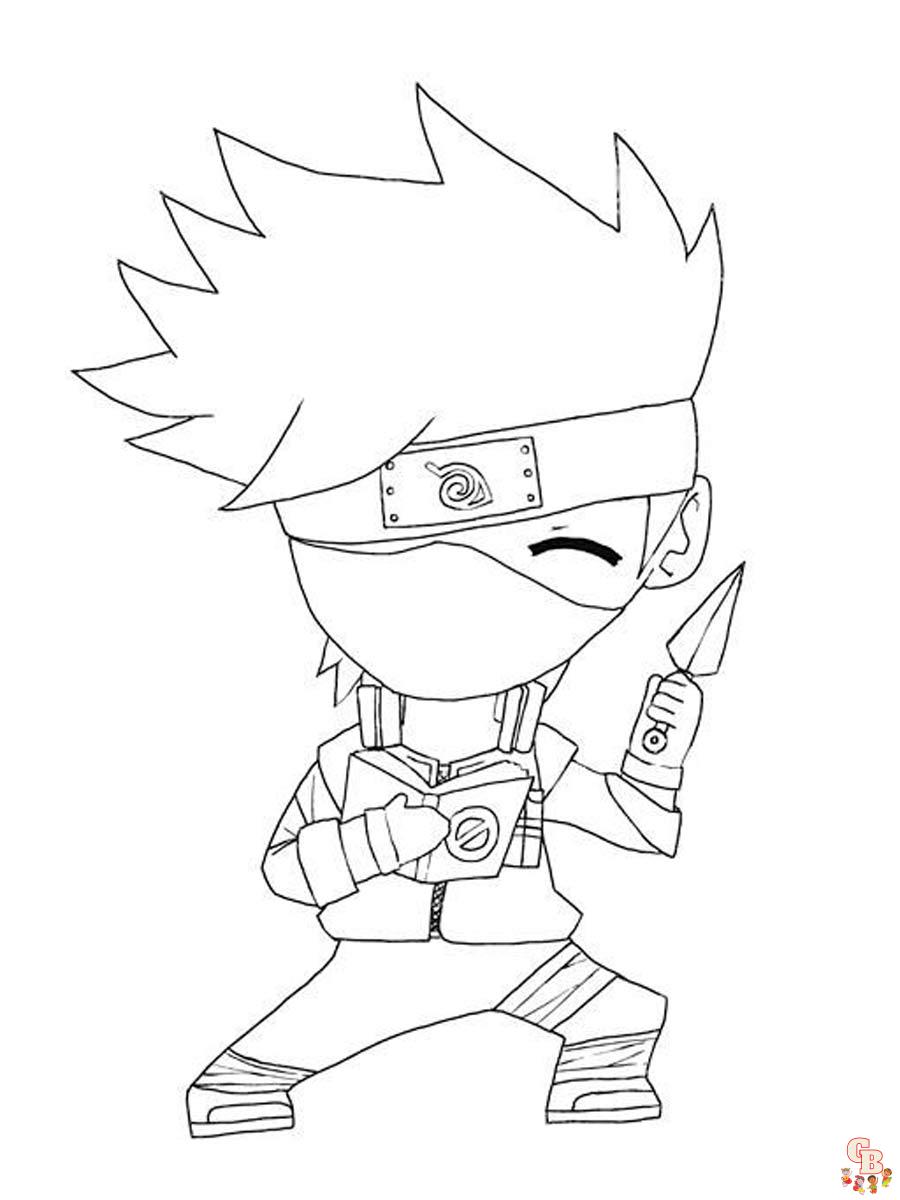 Kakashi Ausmalbilder 6