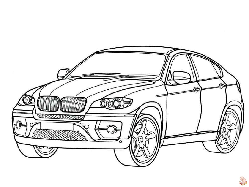 Ausmalbilder BMW 14