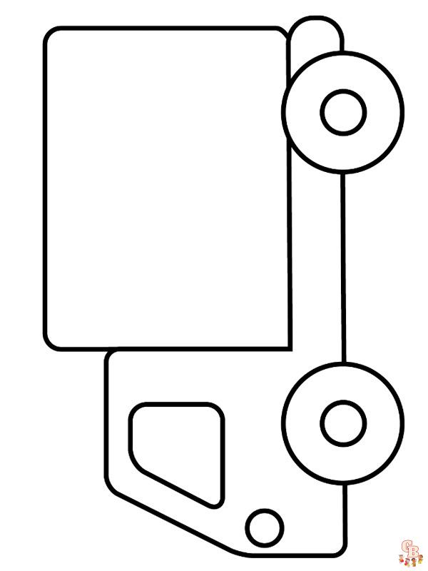 Ausmalbilder Leicht 7