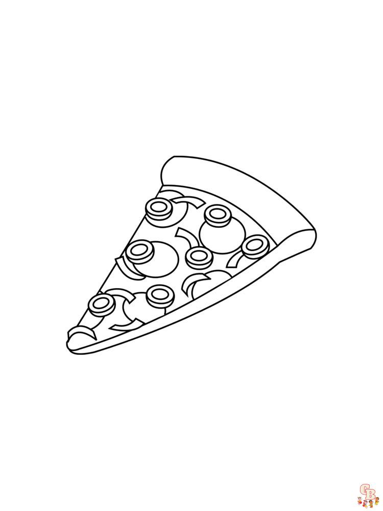 Ausmalbilder Pizza 29 Ausmalbilder Pizza 29
