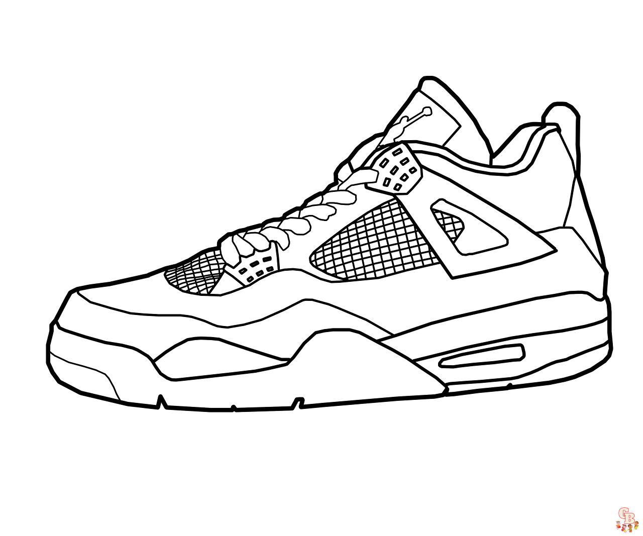 Ausmalbilder Schuh 2