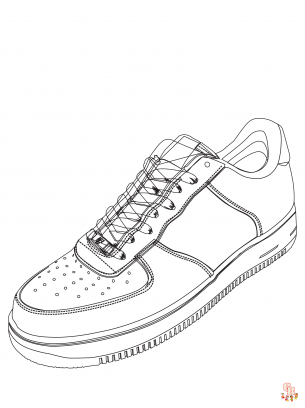 Ausmalbilder Schuh 4