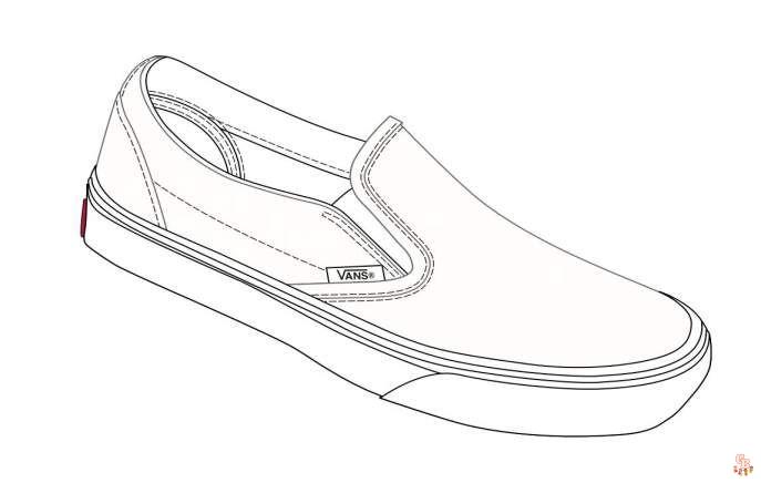 Ausmalbilder Schuh 5