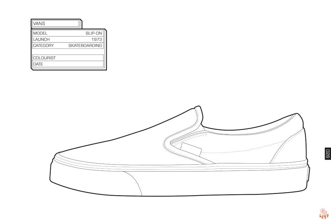 Ausmalbilder Schuh 7