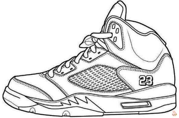 Ausmalbilder Schuh 8