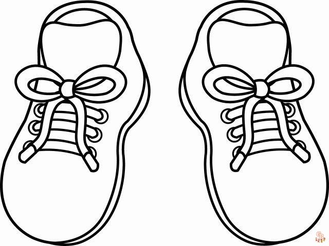 Ausmalbilder Schuh 9