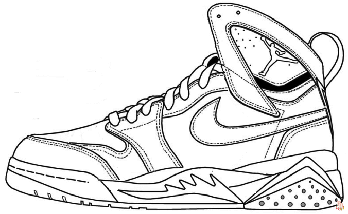 Ausmalbilder Schuh 9