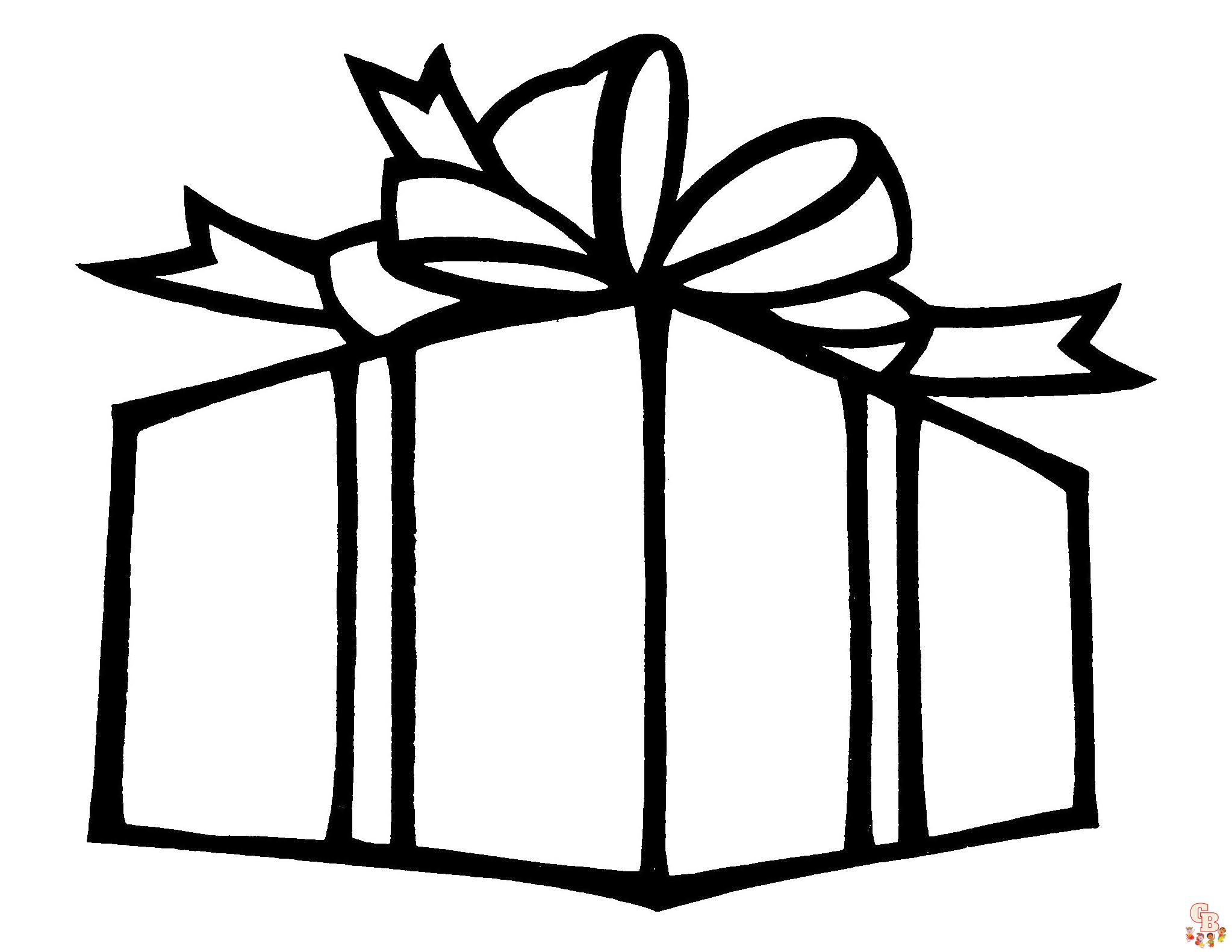 geschenk ausmalbilder 1
