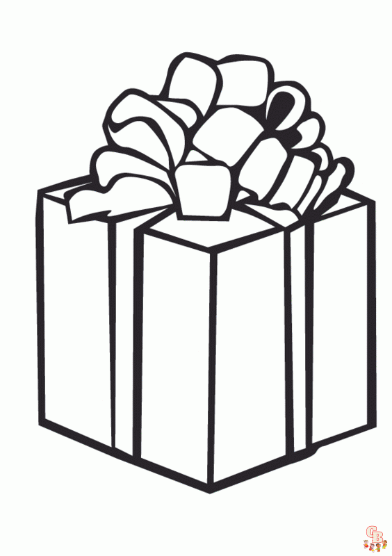 geschenk ausmalbilder 2