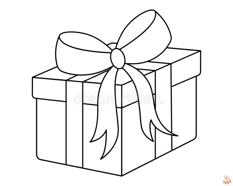 geschenk ausmalbilder 2