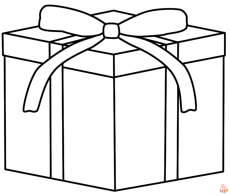 geschenk ausmalbilder 2