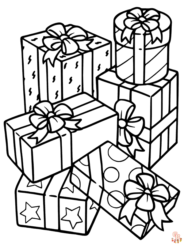 geschenk ausmalbilder 3
