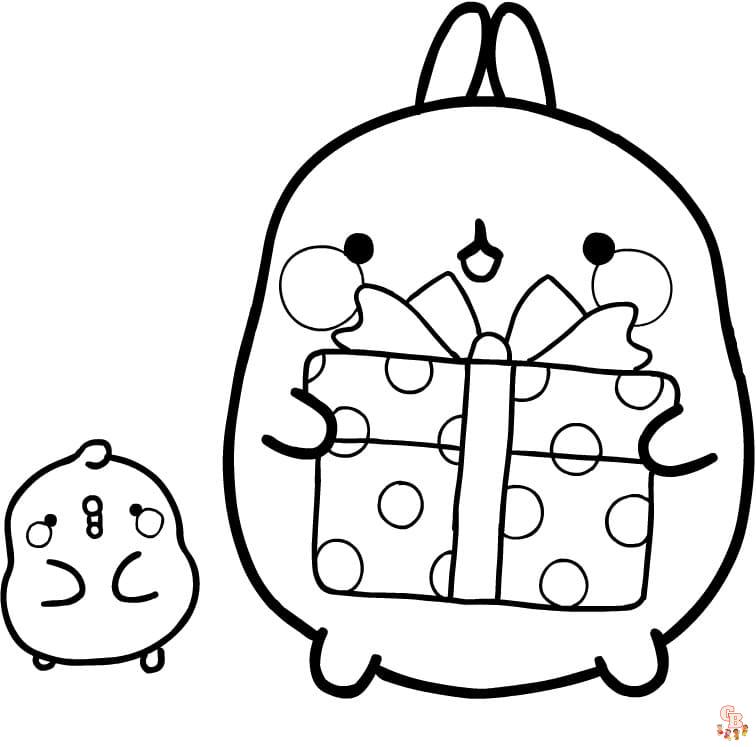 geschenk ausmalbilder 4