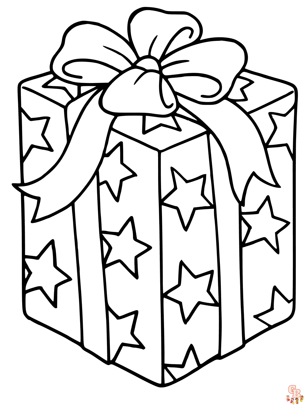 geschenk ausmalbilder 6