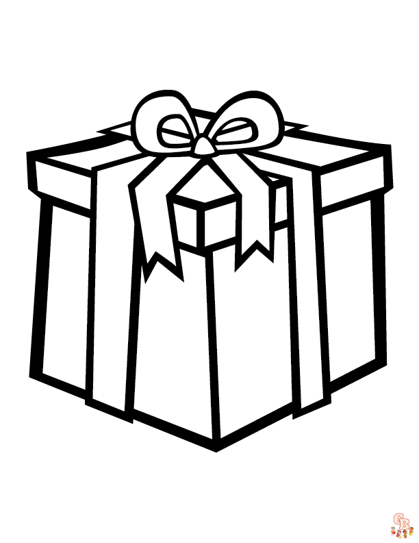 geschenk ausmalbilder 8