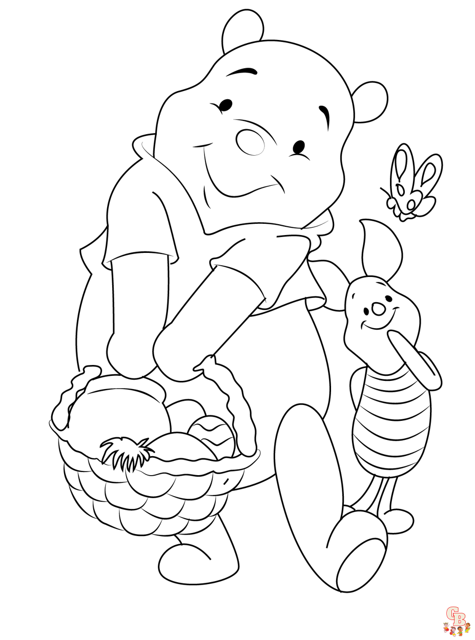 Malvorlagen winnie puuh ostern