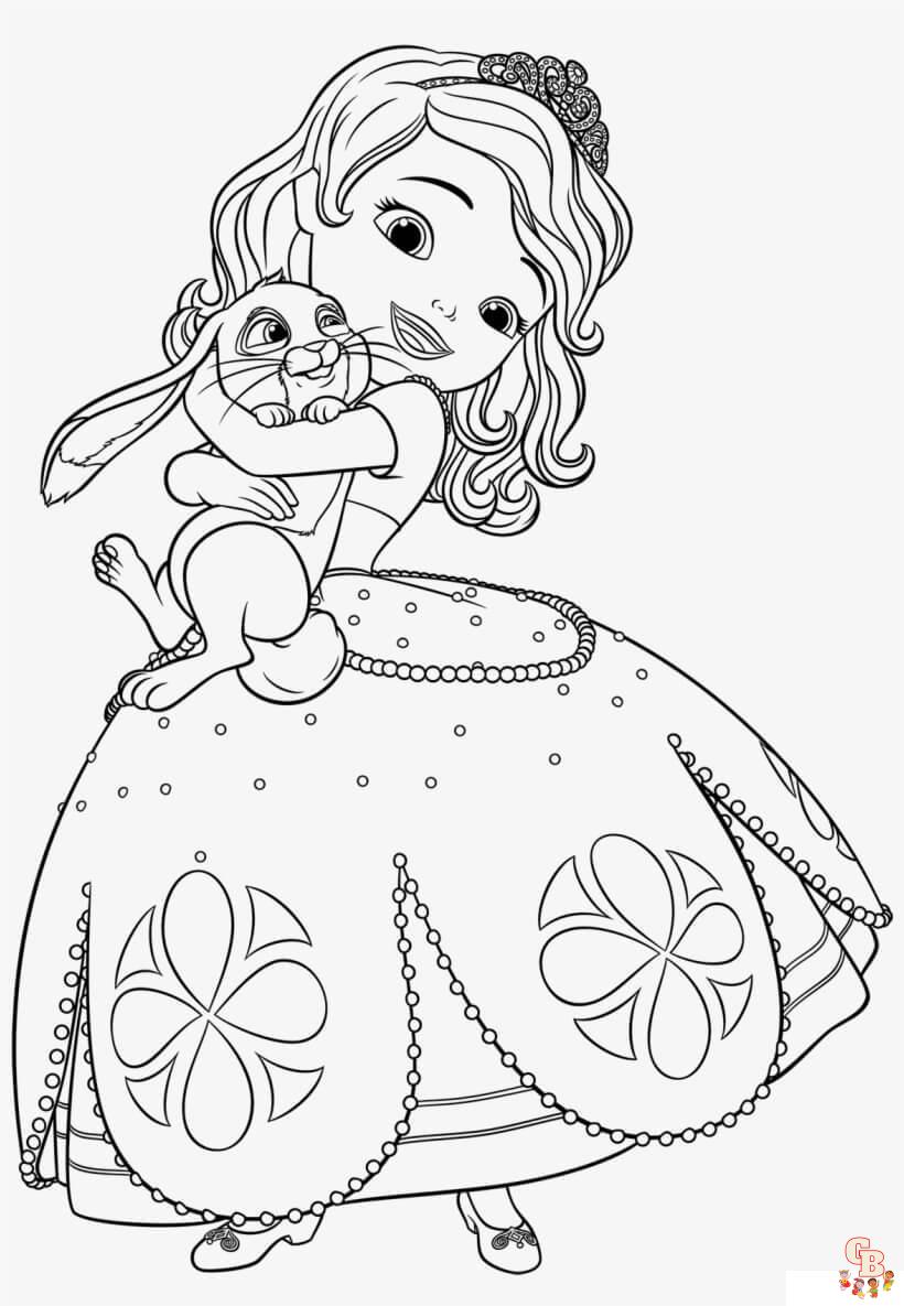 Princess Coloring Page