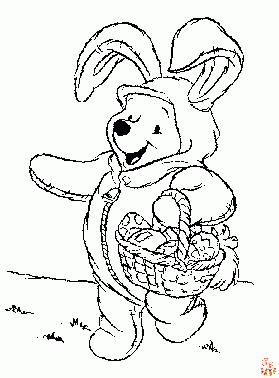 winnie puuh ostern zum ausdrucken