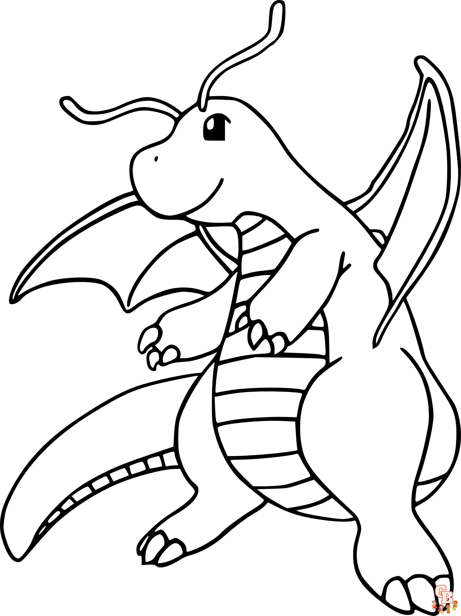 Ausmalbilder Dragonite