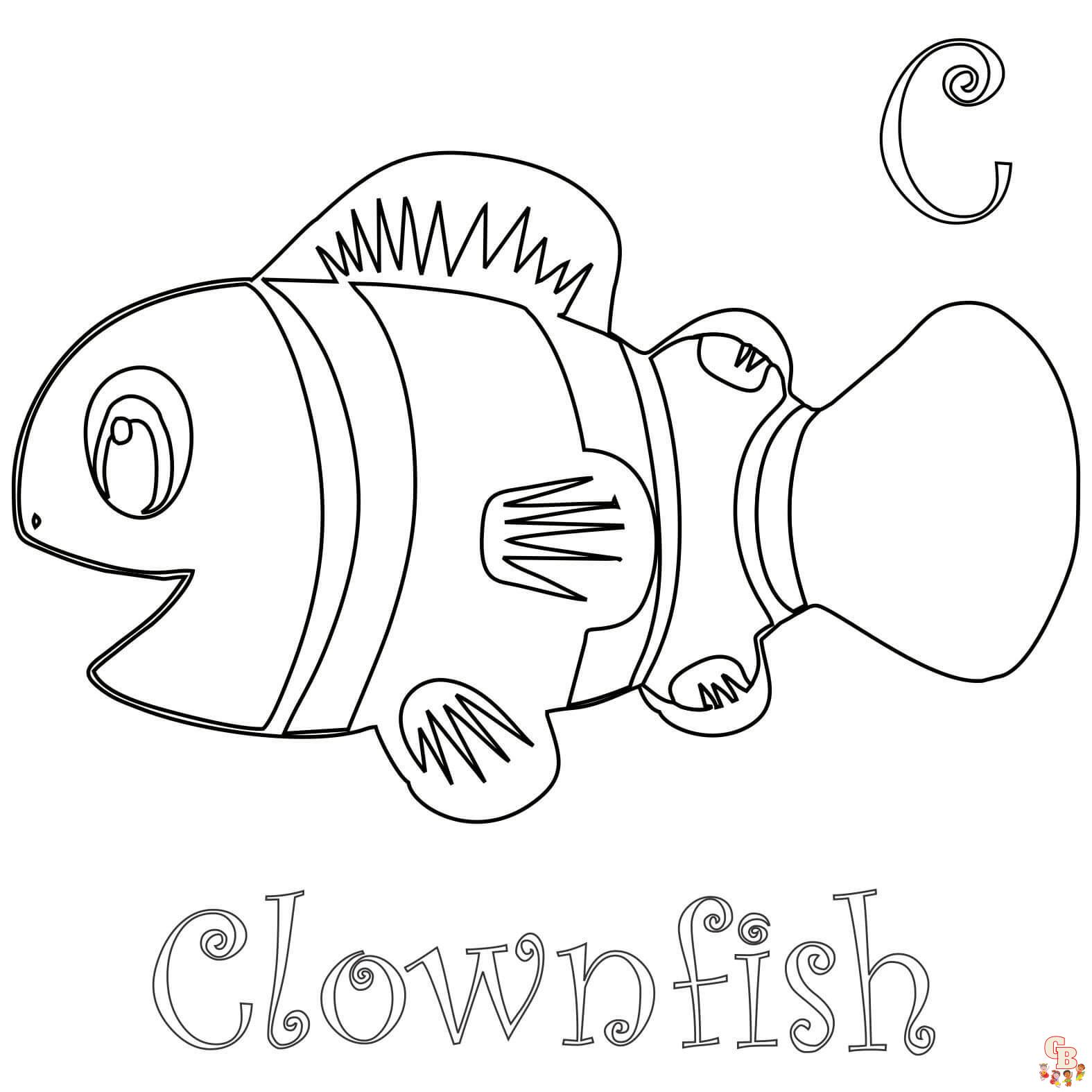 Clownfisch ausmalbilder zum ausdrucken 1