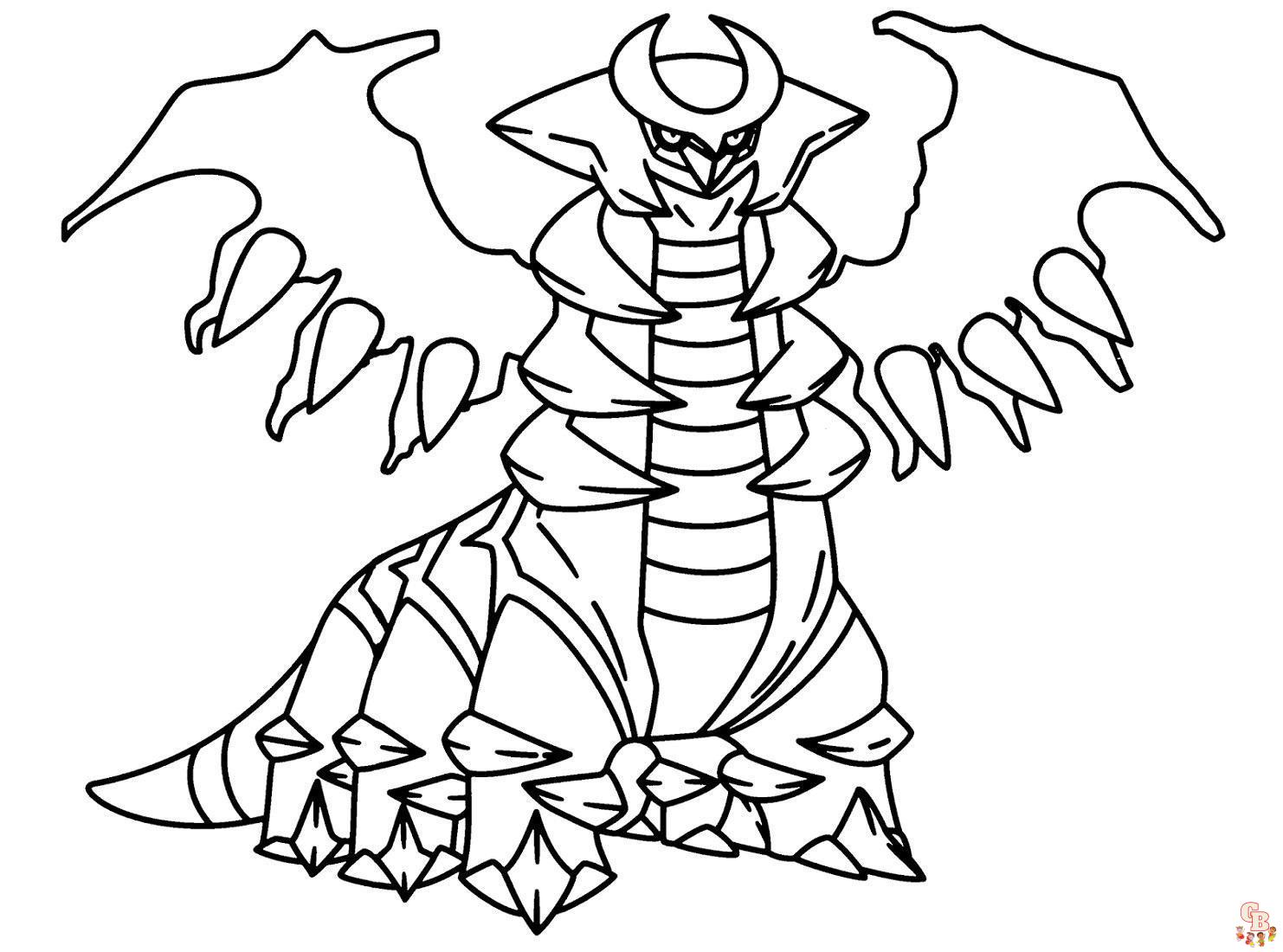 Malvorlagen Giratina