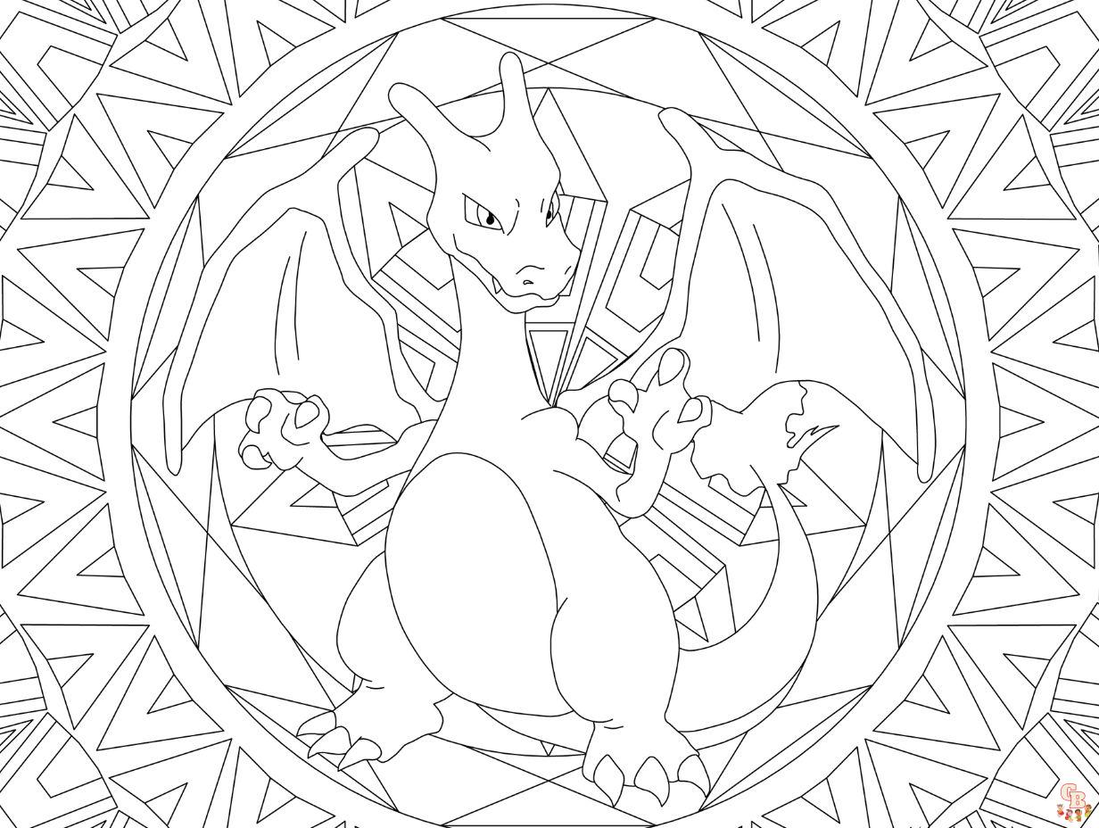 ausmalbilder mandala pokemon