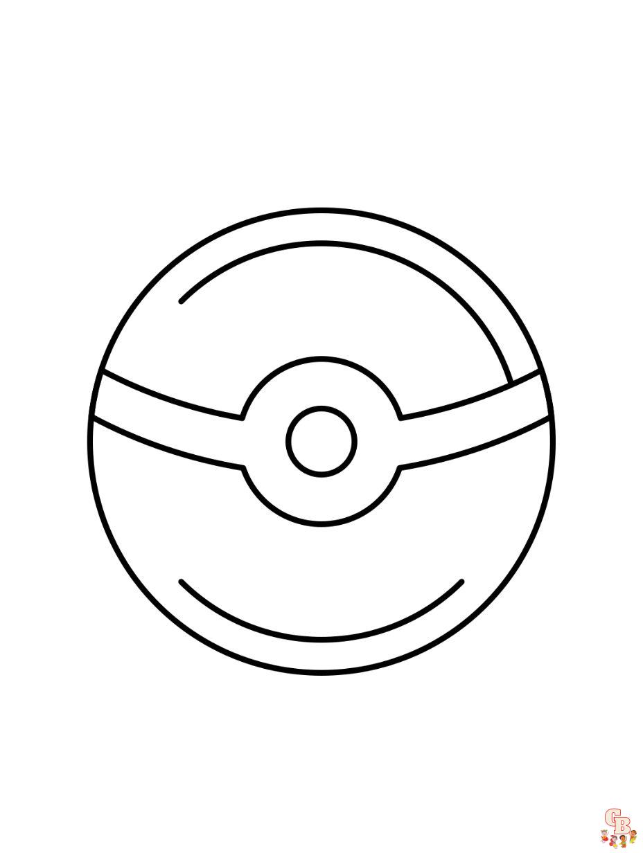 pokemon ball ausmalbilder