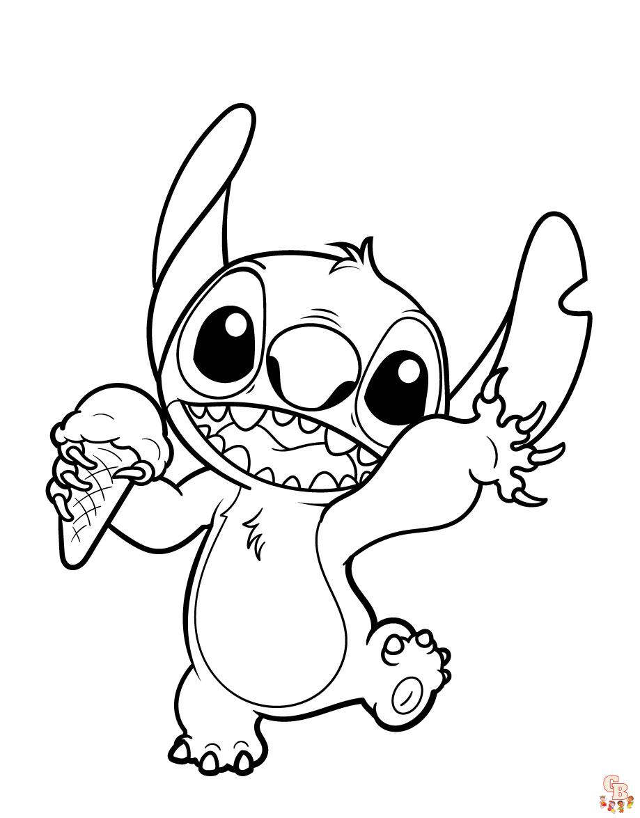 stitch Ausmalbilder fuer kinder