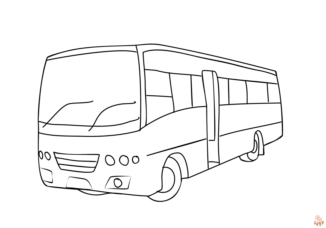 ausmalbilder bus