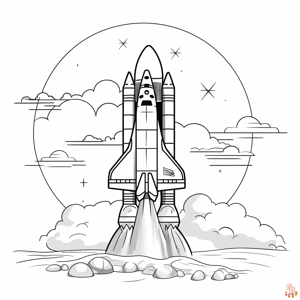 raketen ausmalbilder fuer Erwachsene