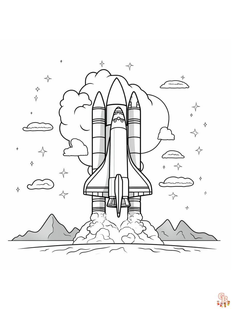 raketen ausmalbilder raketen ausmalbilder