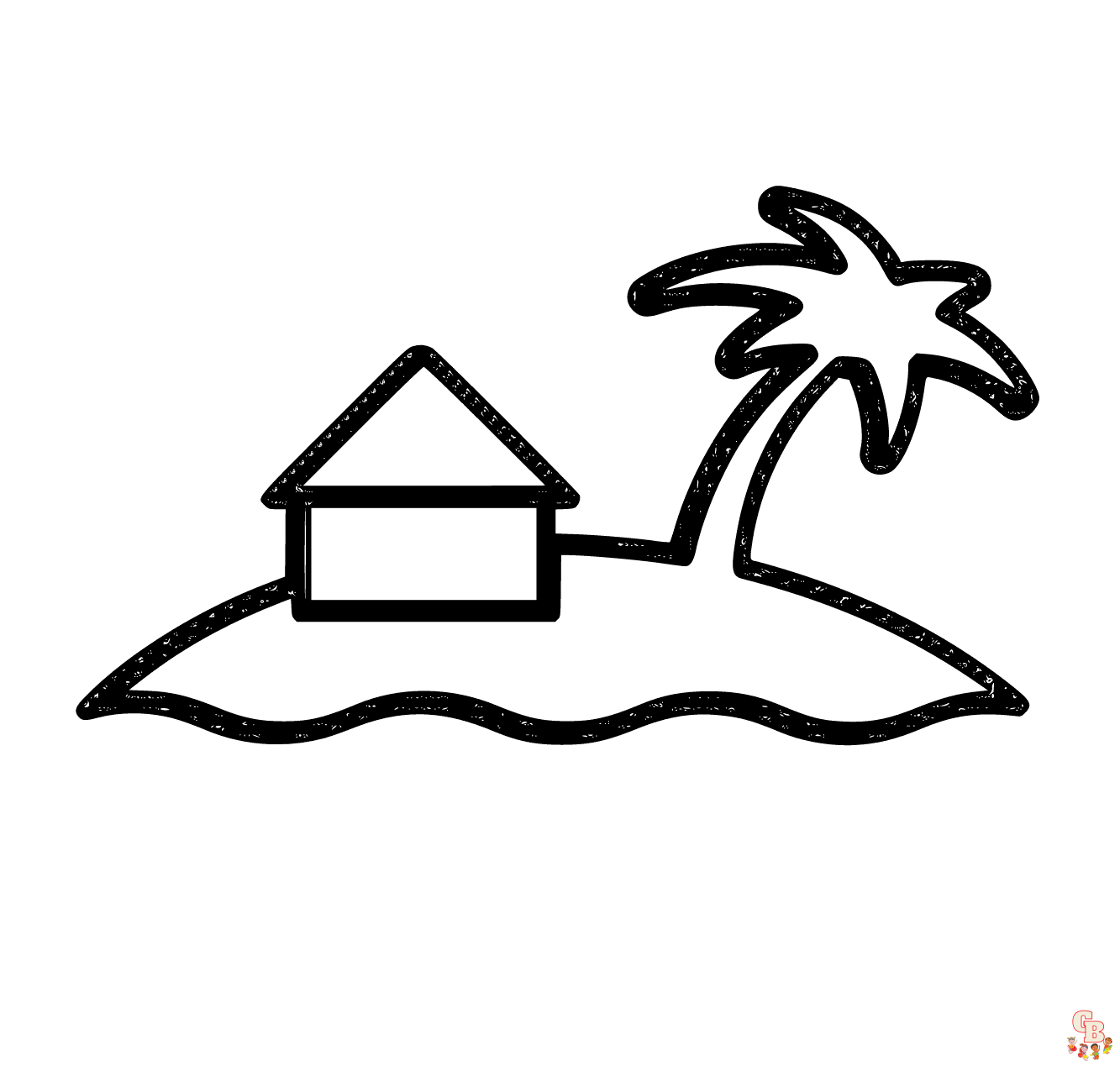 Insel ausmalbilder zum ausdrucken kostenlos