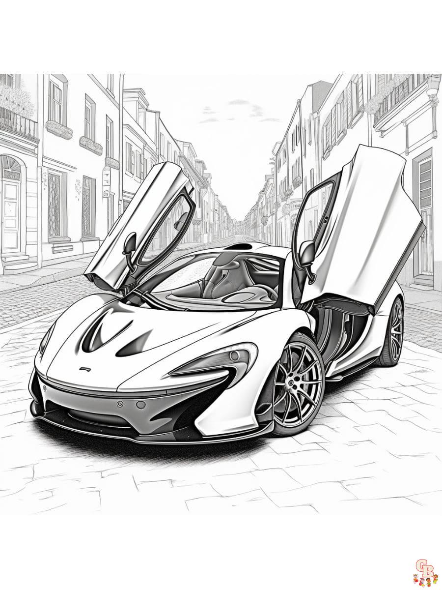 MCLaren ausmalbilder MCLaren ausmalbilder