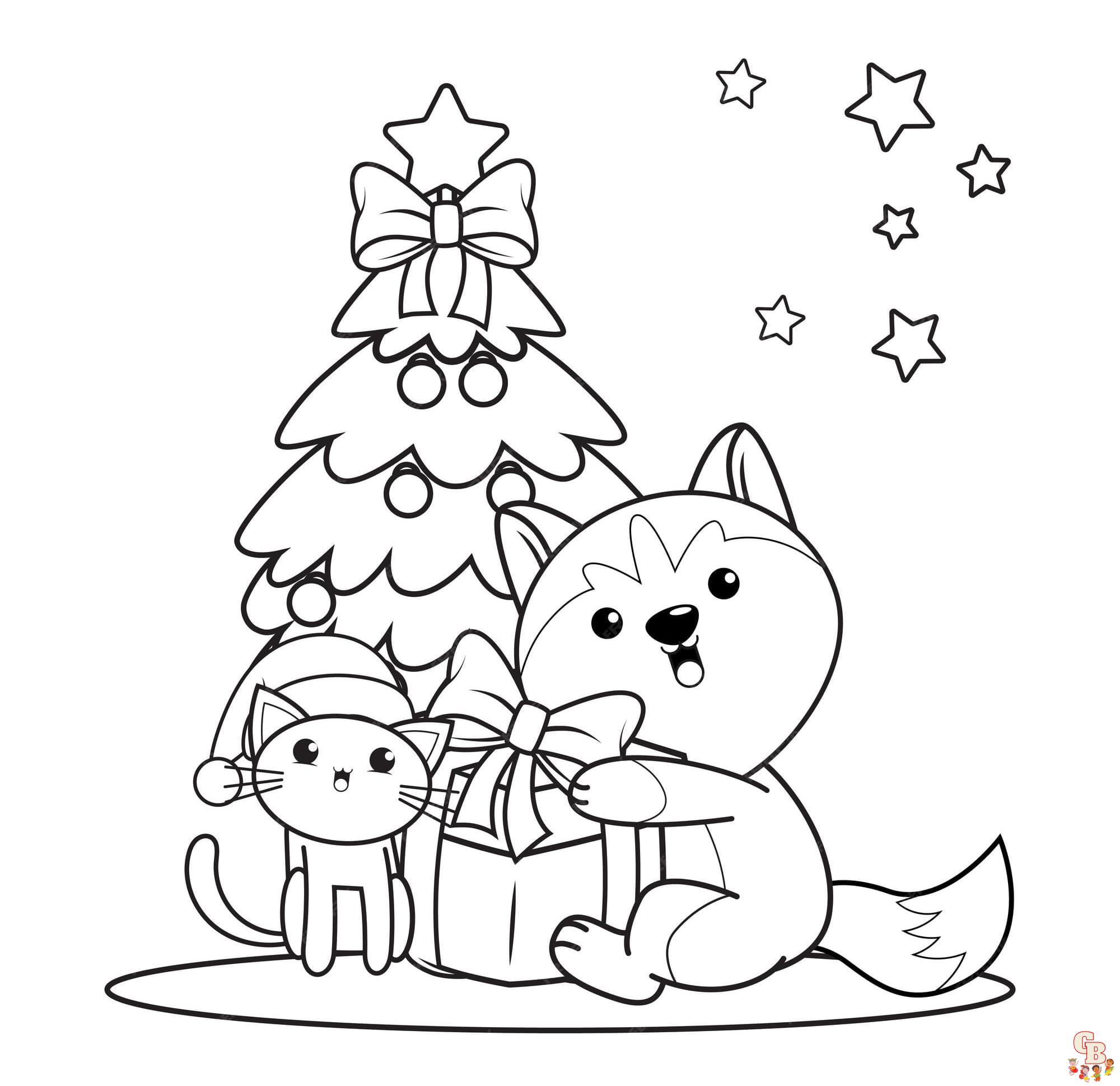Weihnachts ausmalbilder kostenlos