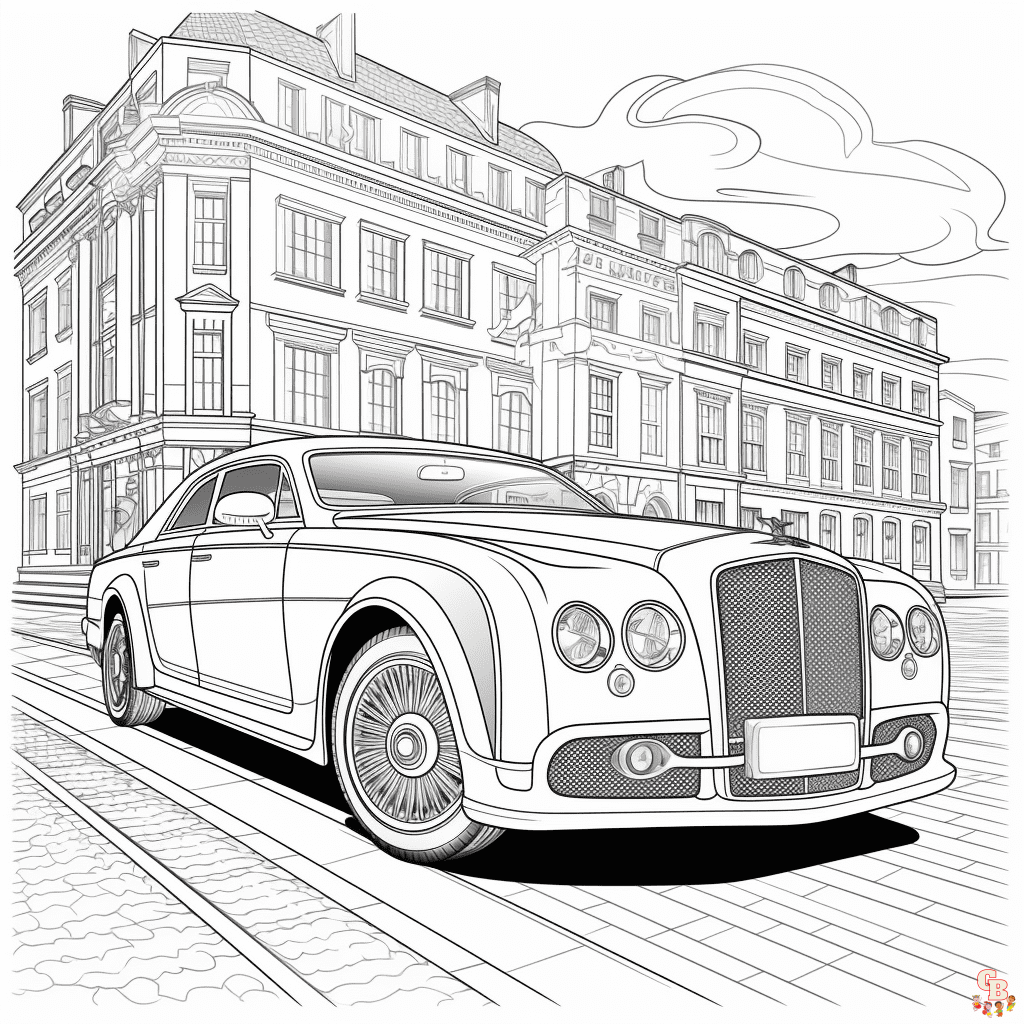 bentley ausmalbilder zum ausdrucken kostenlos